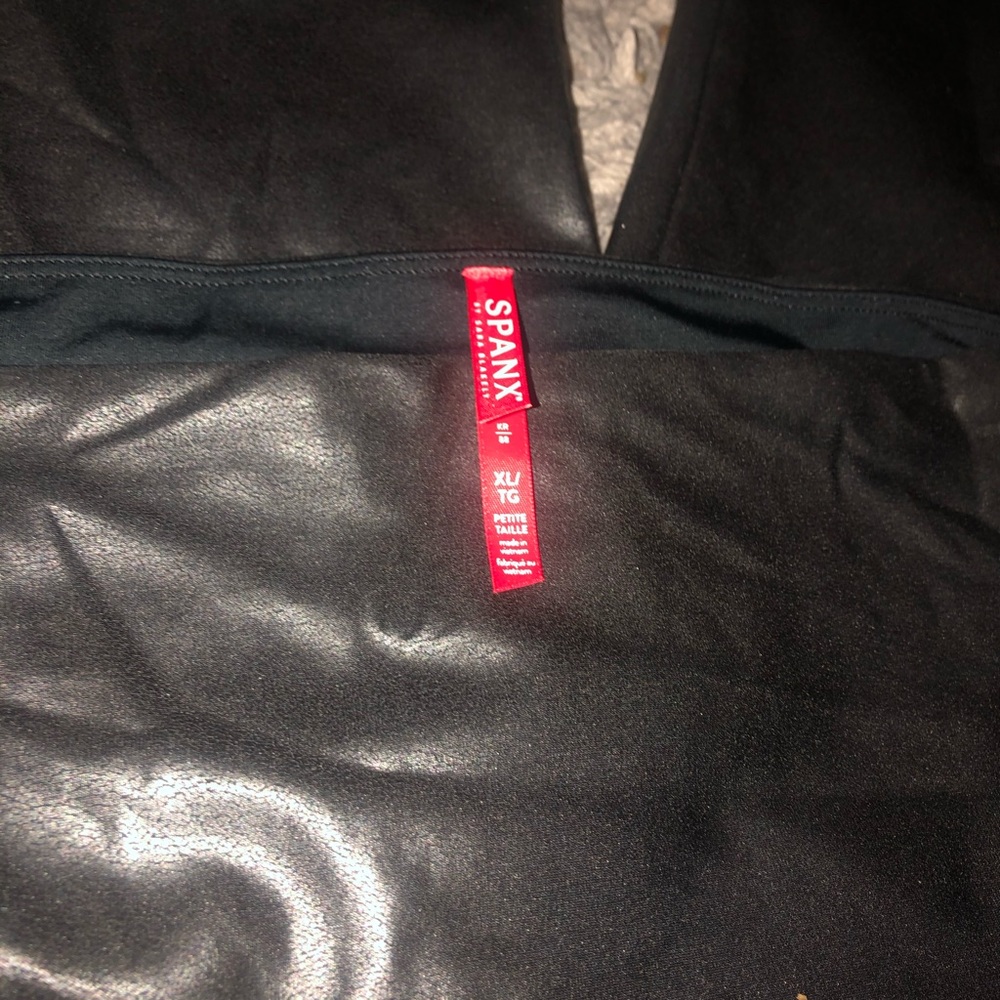 Spanx faux leather leggings